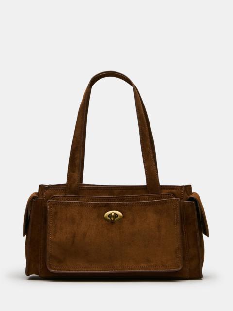 STEVE MADDEN TARO BAG TOBACCO