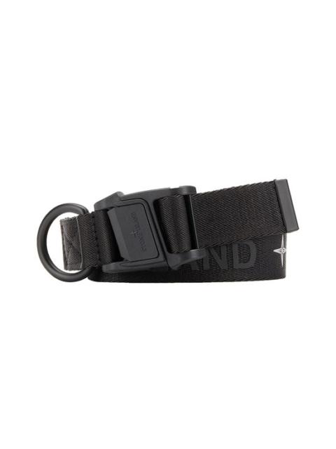 Stone Island 94464 TAPE ACCESSORIES THICKENED LOGO BLACK