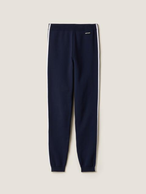 Miu Miu Technical fabric pants