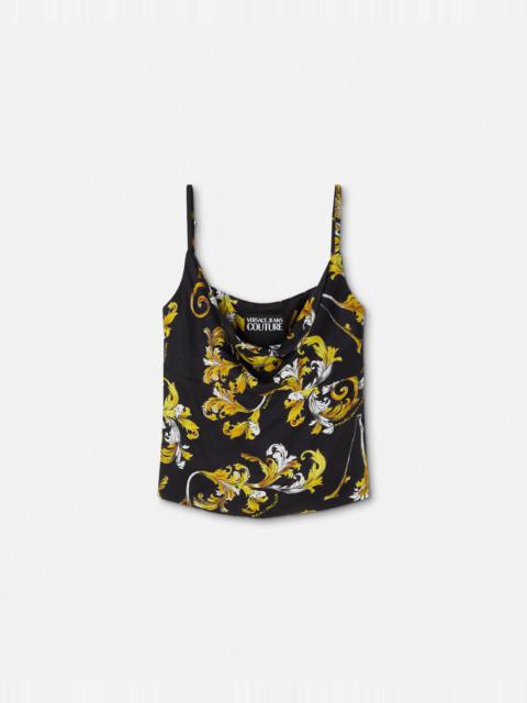 VERSACE JEANS COUTURE Outline Barocco Camisole Top