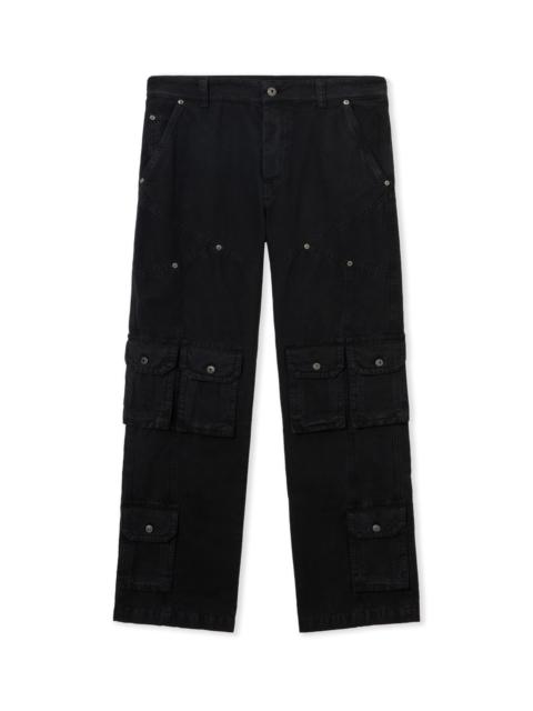 Off-White Owr Gd Cot Multipkt Relax Pant