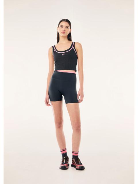 P.E NATION FORWARD TANK IN ASPHALT & PINK LEMONADE