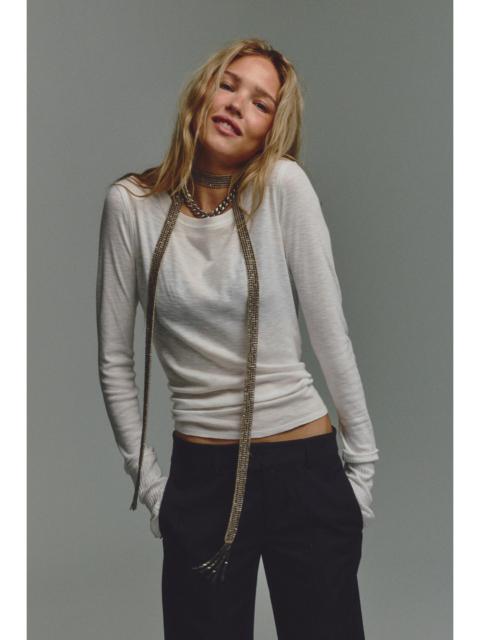 FREE PEOPLE We The Free Tinsley Long Sleeve Top