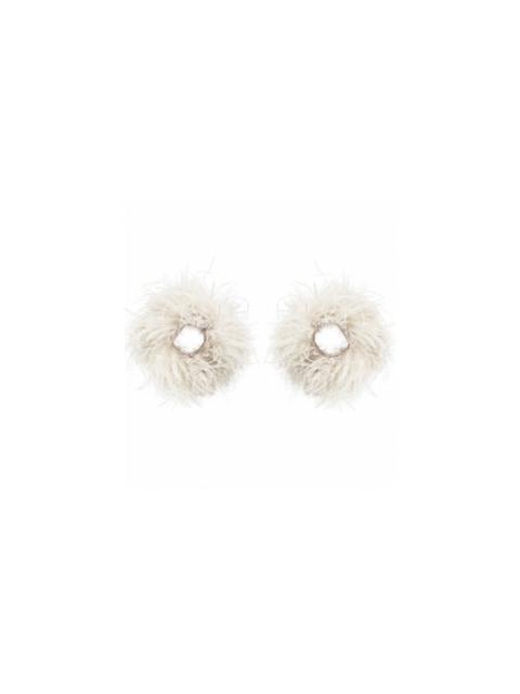 LAPOINTE Large Feather Cuffs