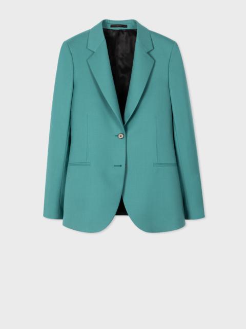 A Suit To Travel In - Wool Two-Button Blazer