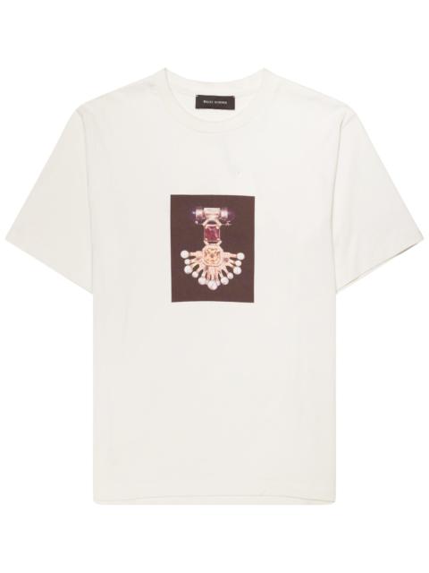 WALES BONNER Compass Tee "Cream" US26JE12JE01102