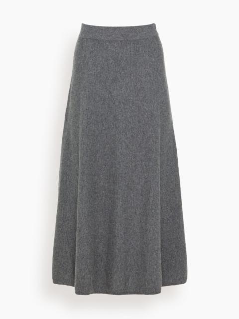 LISA YANG Torie Skirt in Graphite