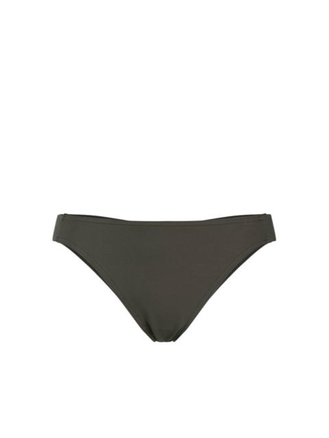 elasticated-panel bikini bottoms