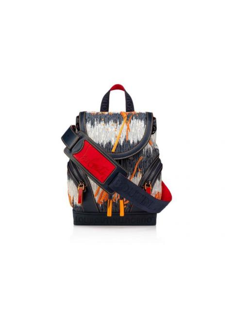 Christian Louboutin Explorafunk S DENIM-ORANGE/NAVY/NAVY