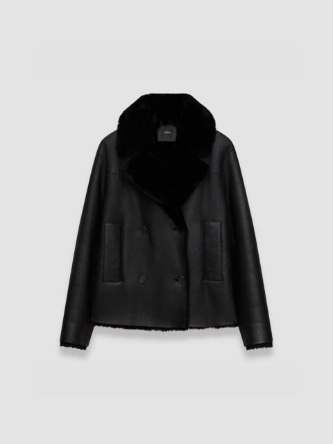 JOSEPH Shearling Calla Coat