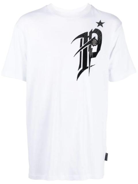 PHILIPP PLEIN logo-print short-sleeved T-shirt