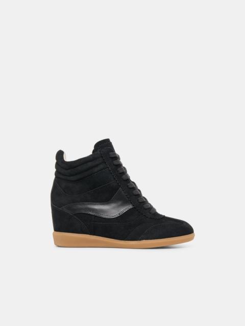 dolce vita ISSAC SNEAKERS ONYX SUEDE