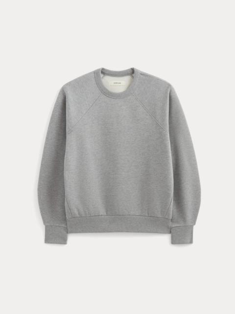 EVERLANE LUXE FLEECE RAGLAN CREWNECK
