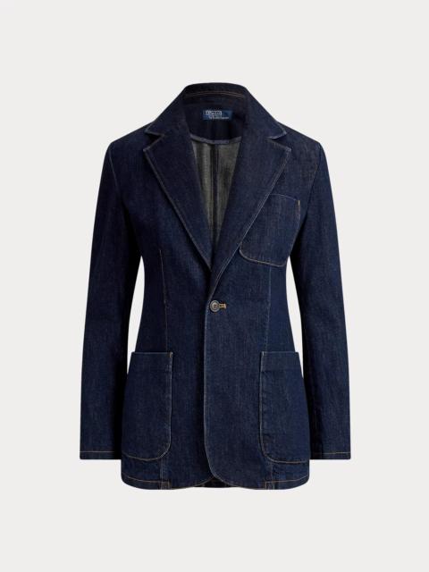 Polo Ralph Lauren Single-Breasted Denim Blazer