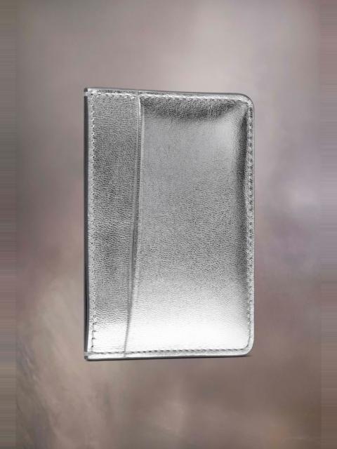 Maison Margiela Metallized leather four stiches cardholder