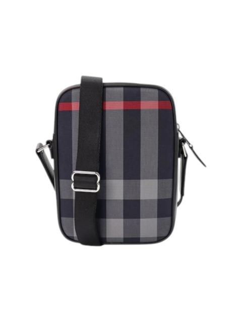 Burberry Burberry Paddy Check Messenger Navy/Grey