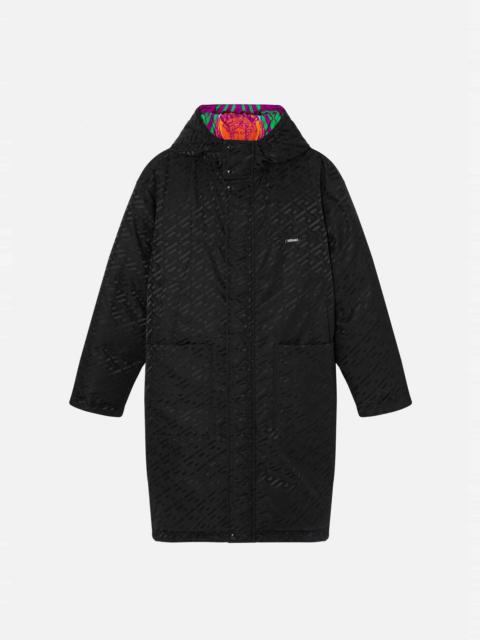 VERSACE La Greca Medusa Music Puffer Jacket