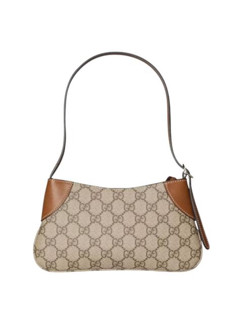 GUCCI (WMNS) Gucci GG Emblem Super Mini Shoulder Bag 'Monogram Canvas' 820696-FAD6L-9758