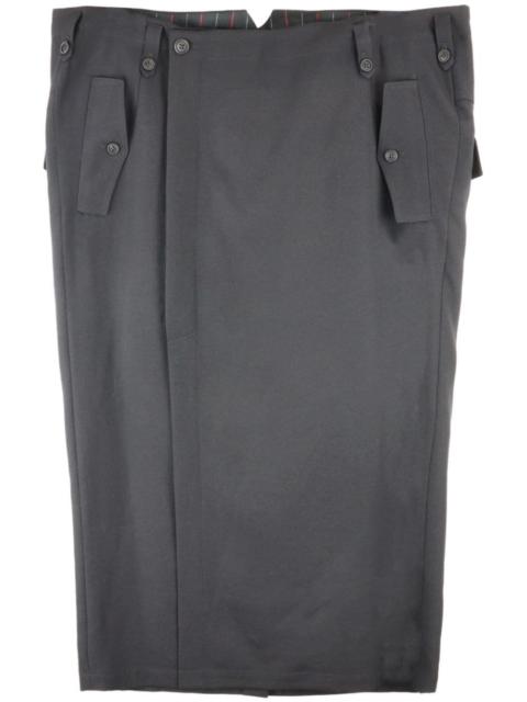 Yohji Yamamoto wool skirt