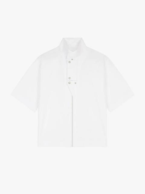 Givenchy SHIRT IN COTTON WITH METALLIZED DETAILS