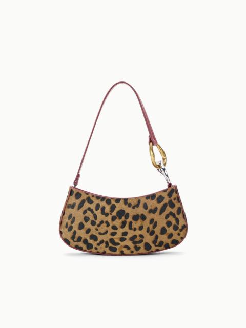 STAUD STAUD OLLIE BAG CHEETAH