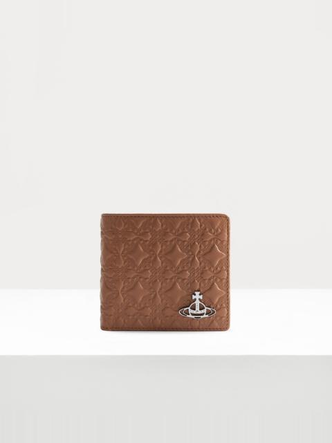 Vivienne Westwood EMBOSSED MAN WALLET WITH COIN POCKET
