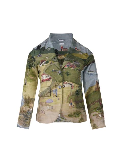 Thom Browne High Armhole Scenic Sportcoat