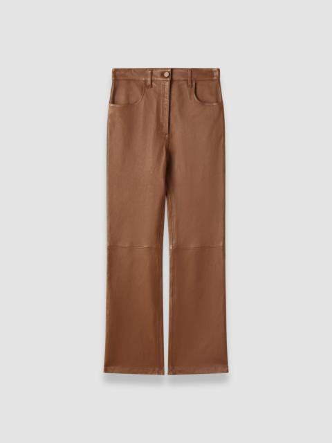 JOSEPH Duke Leather Stretch Trousers