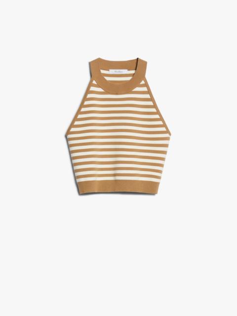 Max Mara TENNA Jacquard yarn top