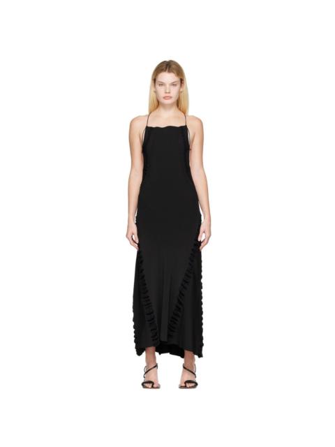 JACQUEMUS Black 'La Robe Maille Crema' Maxi Dress