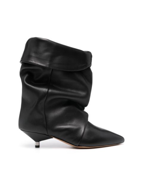 Edrik folded ankle boots