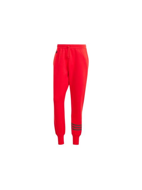 adidas adidas Street Neuclassics Cuffed Sweat Tracksuit Bottoms Better Scarlet