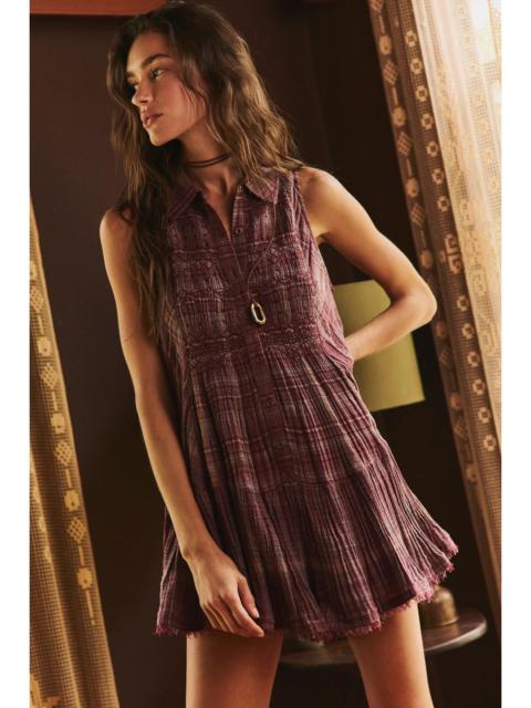 FREE PEOPLE Off Beat Plaid Romper