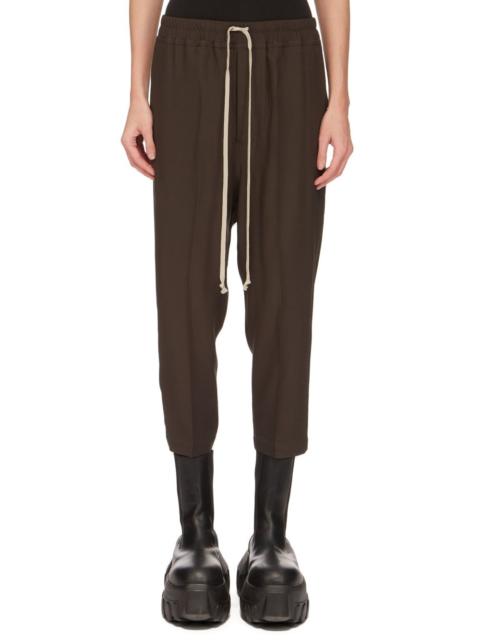 Rick Owens Cropped crepe pants