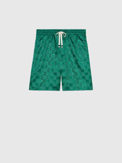 GUCCI Water repellent GG canvas shorts