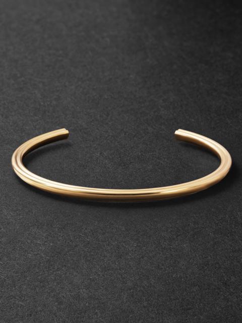 MAOR Heart 18-Karat Gold Diamond Cuff