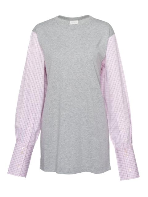 Heavy Jersey Grid Top