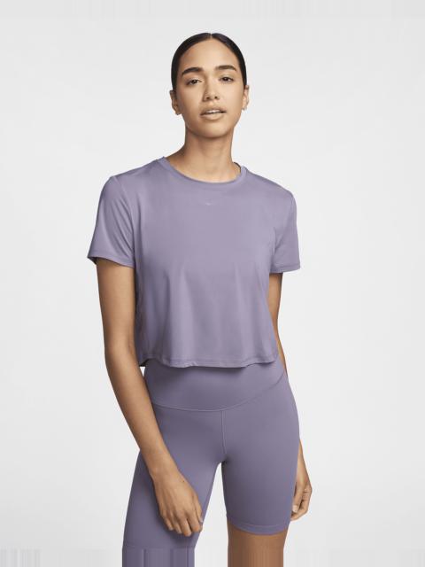 Nike One Classic Women's Dri-FIT Short-Sleeve Cropped Top