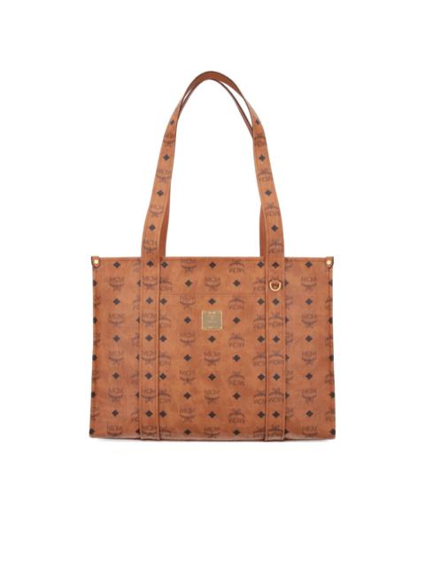MCM logo-print tote bag