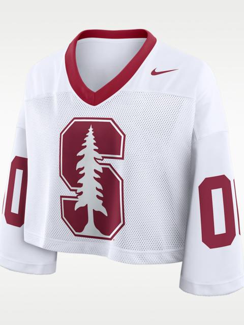 Nike Stanford Logo Women's Nike Dri-FIT College Cropped Jersey