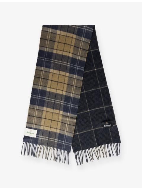Barbour Dramside Reversible Wool Scarf