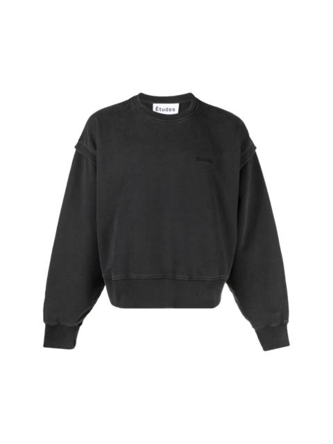 logo-print crew-neck sweatshirt