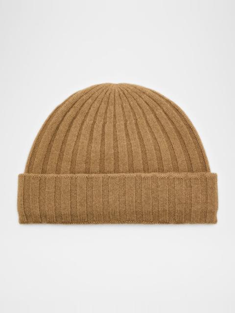 TOTEME Wide-Ribbed Cashmere Beanie