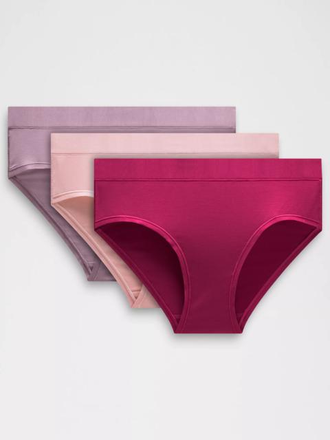 lululemon UnderEase High-Rise Bikini Underwear *3 Pack