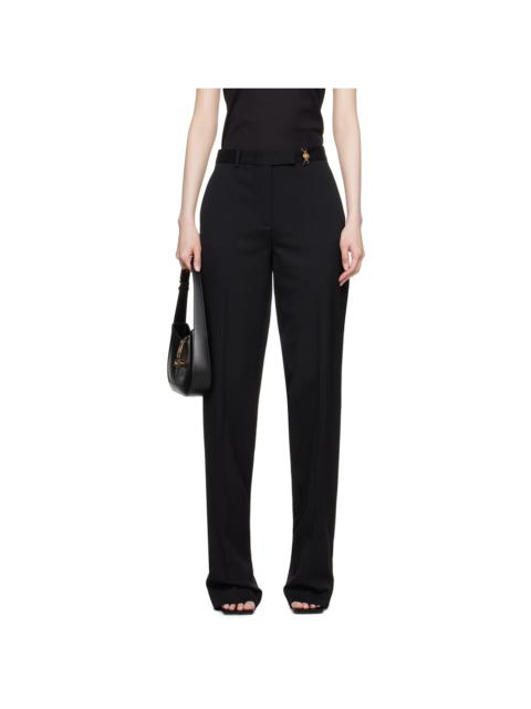 VERSACE Black Hardware Trousers