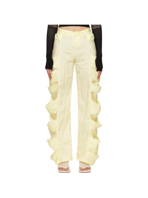 ISA BOULDER Yellow Stash Trousers