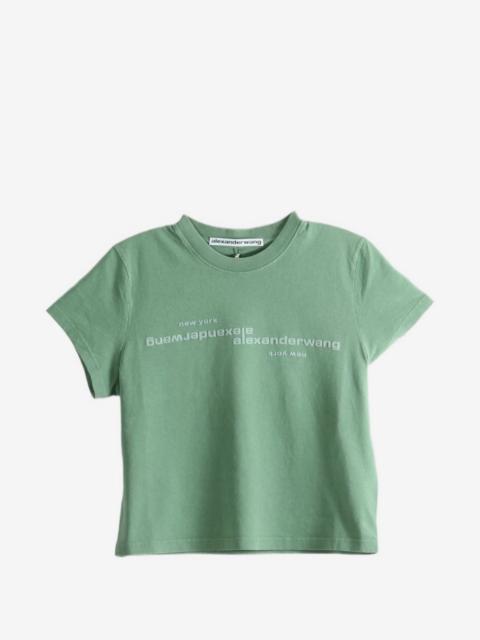 Alexander Wang logo-print short-sleeve T-shirt