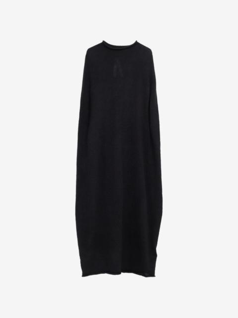 LAUREN MANOOGIAN Bottle rolled-edge sleeveless midi dress