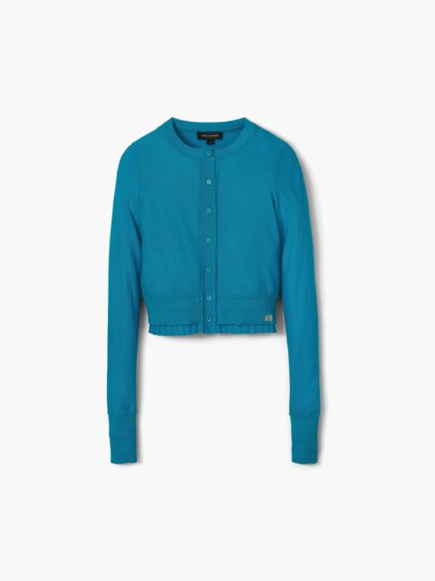 Marc Jacobs FINE RIBBED MERINO CARDIGAN