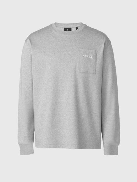 MACKAGE TREY Long sleeve crew neck t-shirt